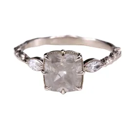 Solstice Salt and Pepper Diamond Ring