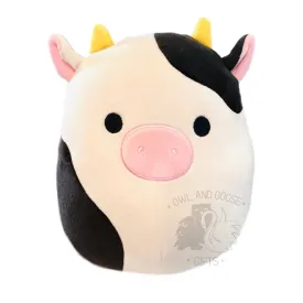 Squishmallow 12 Inch Connor the Cow Plush Toy