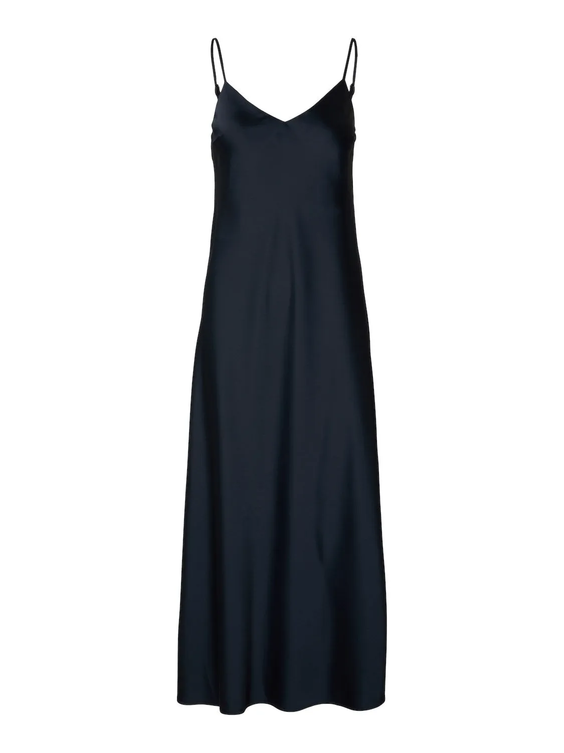 TALIA LENA SLIP DRESS NAVY - SELECTED FEMME