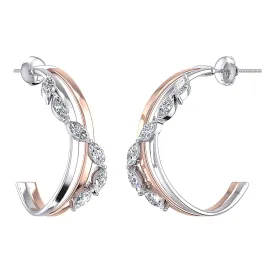 THE GLITTER CASCADE HOOPS