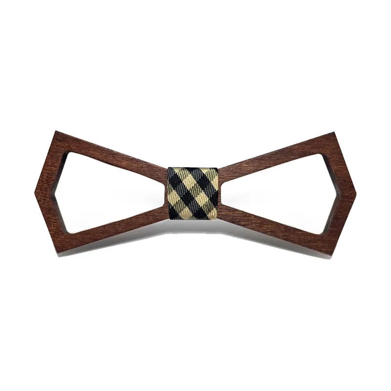 Valentino Wood Bow Tie